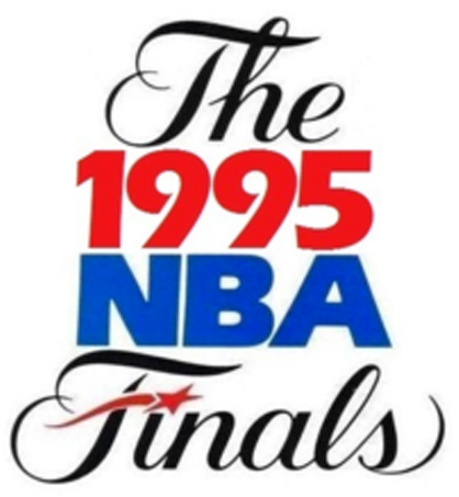 NBA Finals 1994-1995 Logo iron on paper